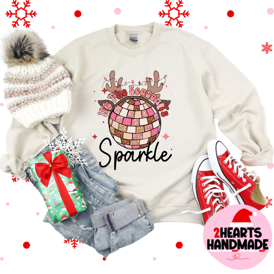 'Tis the Season to Sparkle (Reindeer)