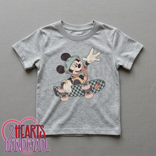 A Mouse Skating