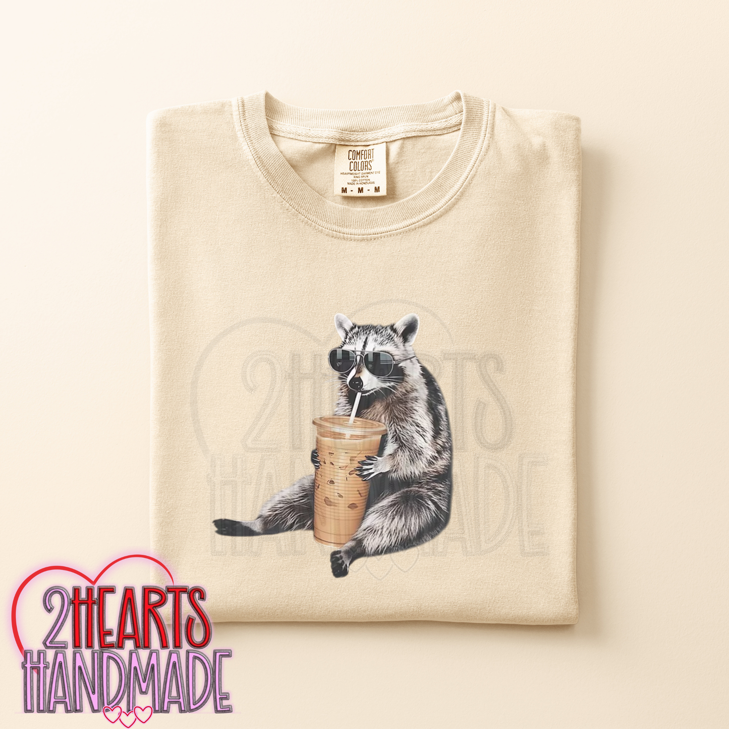 Coffee Loving Raccoon