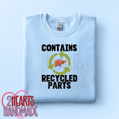 Contains Recycled Parts