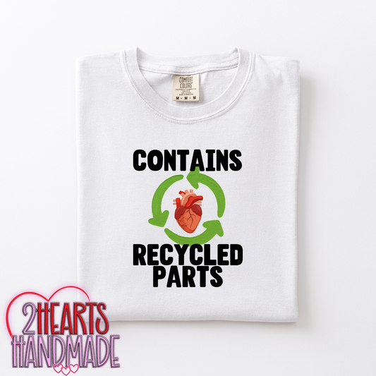 Contains Recycled Parts