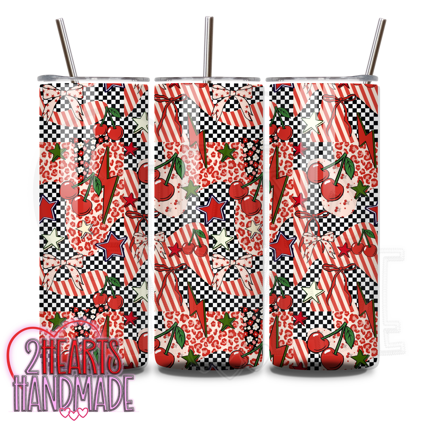 Edgy Cherries Tumbler