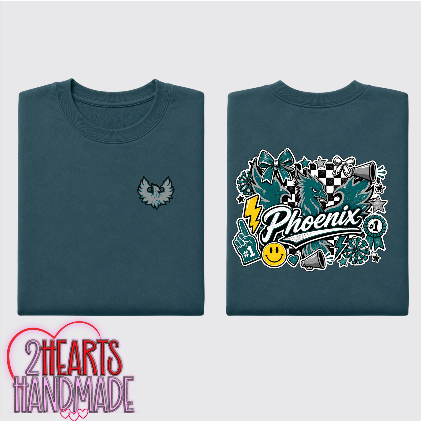 FHS - Phoenix Cheer & Stunt Sticker Style