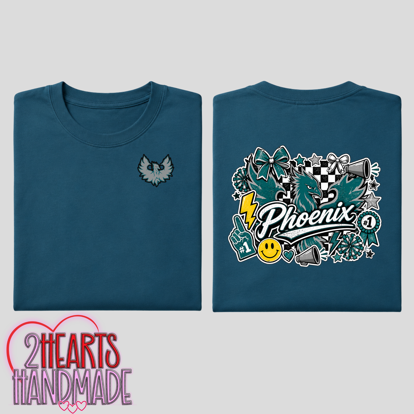 FHS - Phoenix Cheer & Stunt Sticker Style