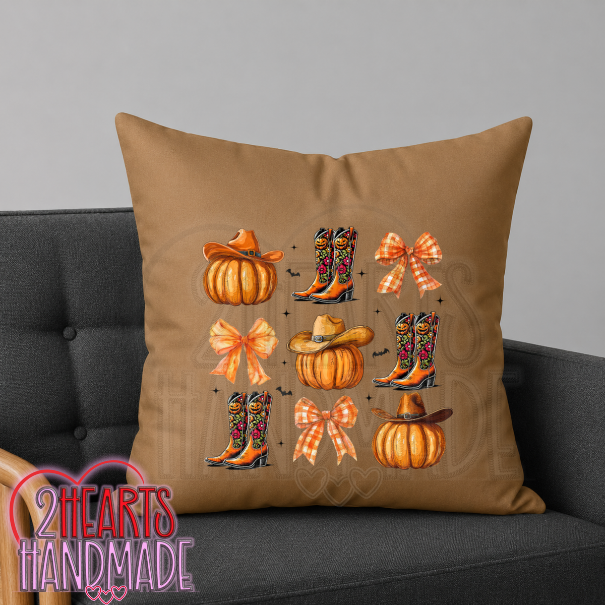 Fall Boots Throw Pillow Cover (Pillow NOT Included)