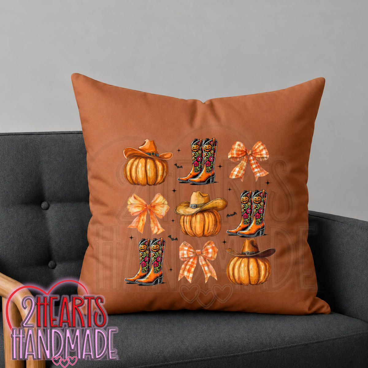 Fall Boots Throw Pillow Cover (Pillow NOT Included)