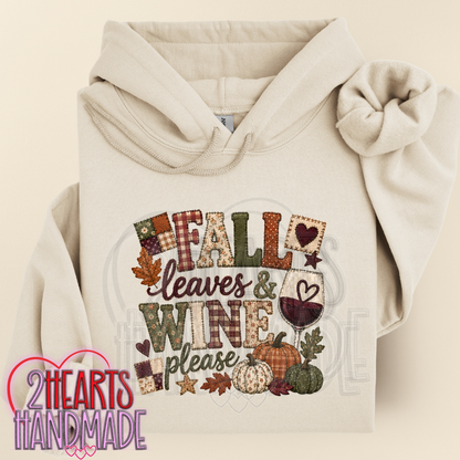 Fall Leaves and Wine Please