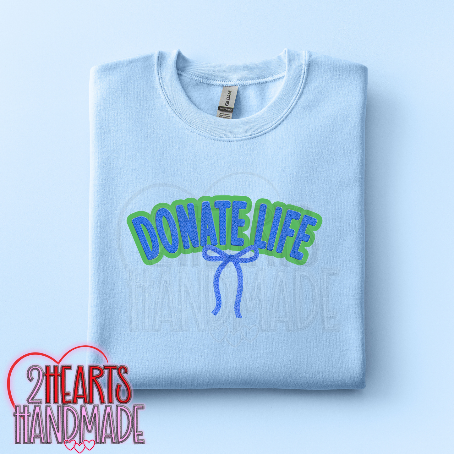 Faux Crochet Donate Life