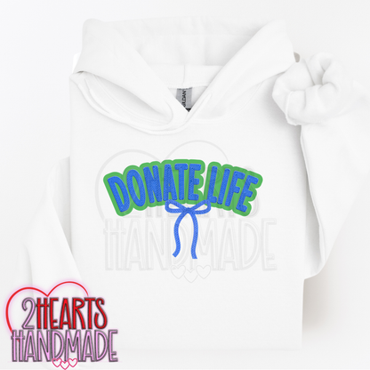 Faux Crochet Donate Life