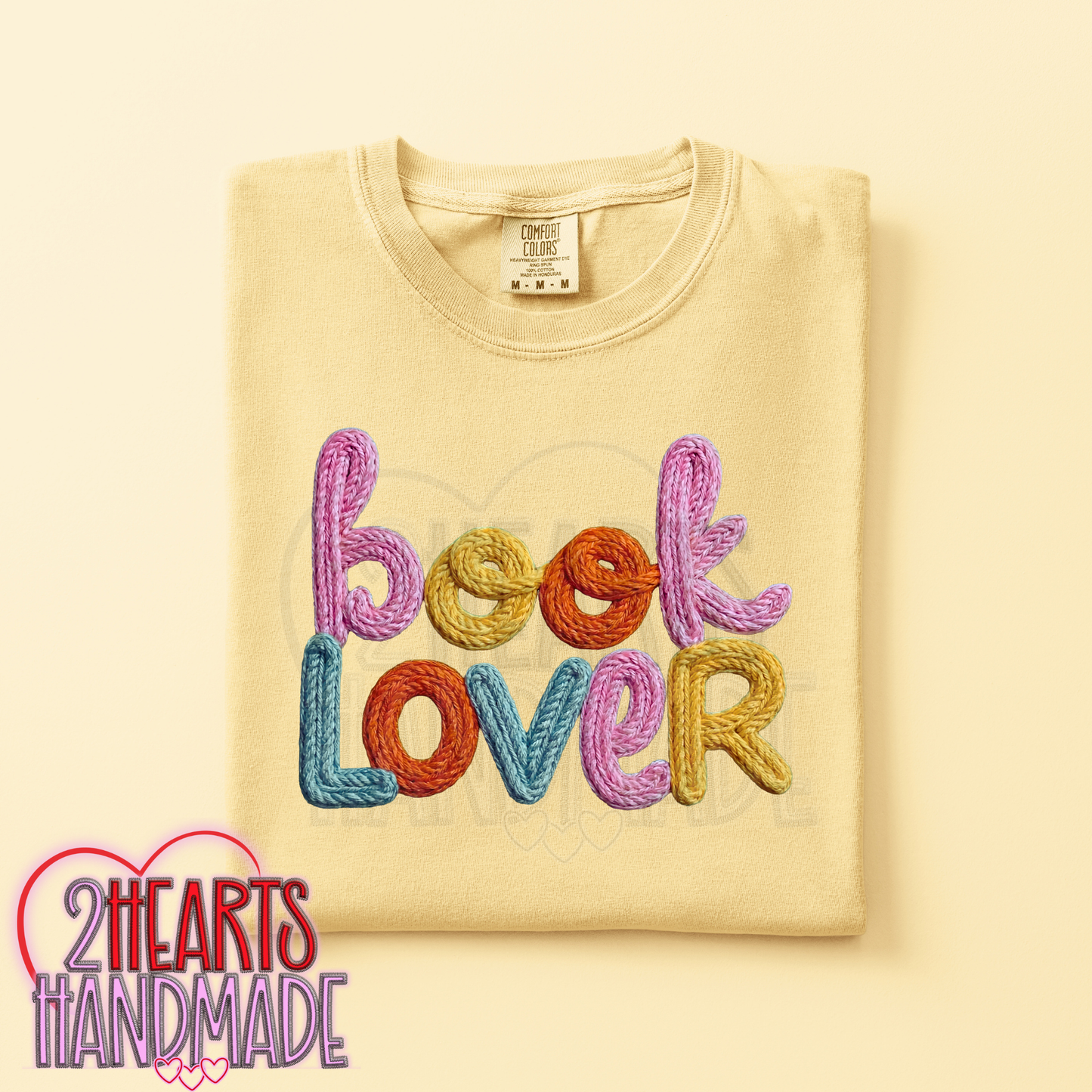 Faux crochet Book Lover