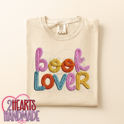 Faux crochet Book Lover
