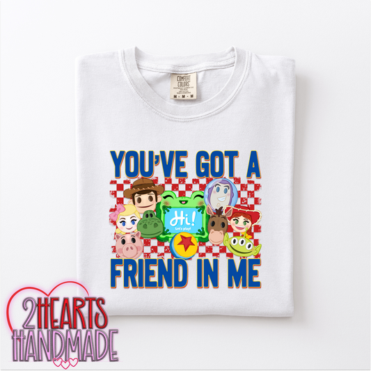 You've Got a Friend In Me (Bubble Cartoon Style)