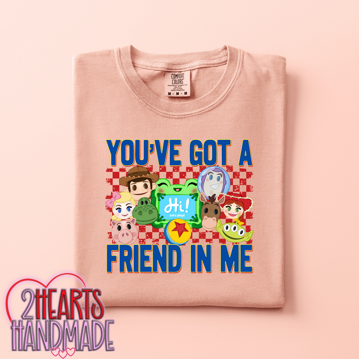 You've Got a Friend In Me (Bubble Cartoon Style)
