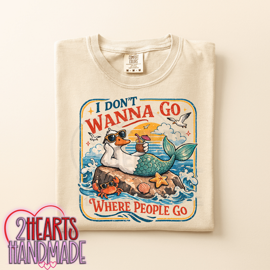 I Don't Wanna Go, Where the People Are