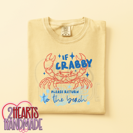 If Crabby, Return to the Beach