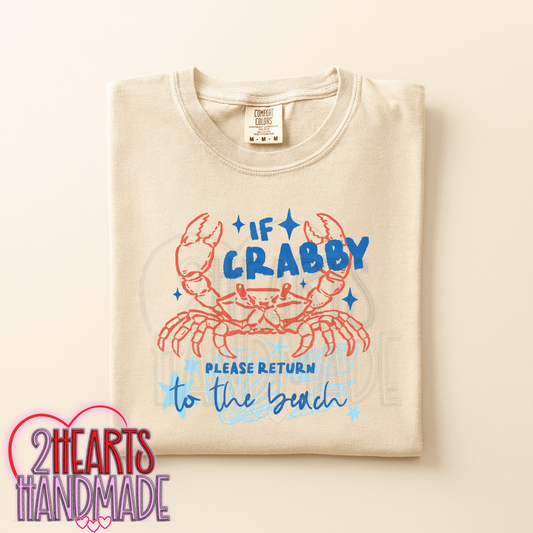 If Crabby, Return to the Beach