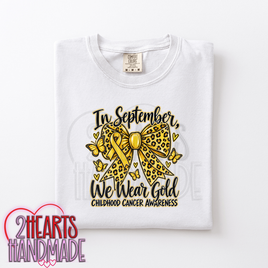 Childhood Cancer: In September, We Wear Gold