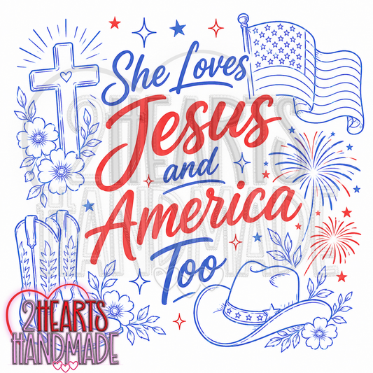 RTS - She Loves Jesus and America Too