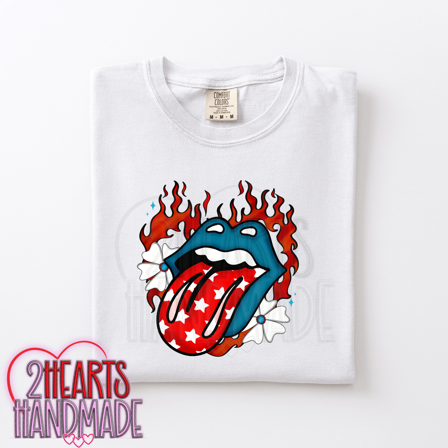 Retro 4th of July Mouth
