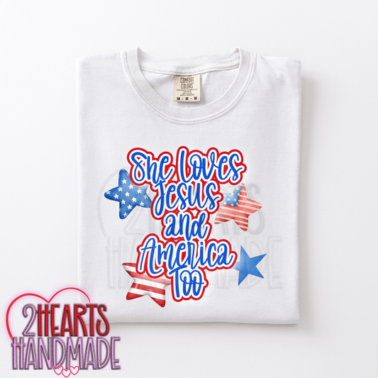 She Loves Jesus & America Too