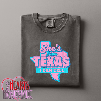 She's from Texas