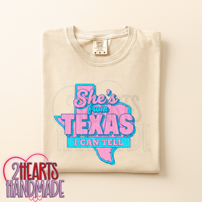 She's from Texas