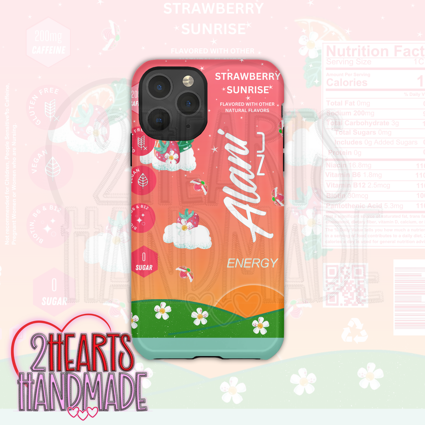 Emotional Support Drinks & Food Phone Cases