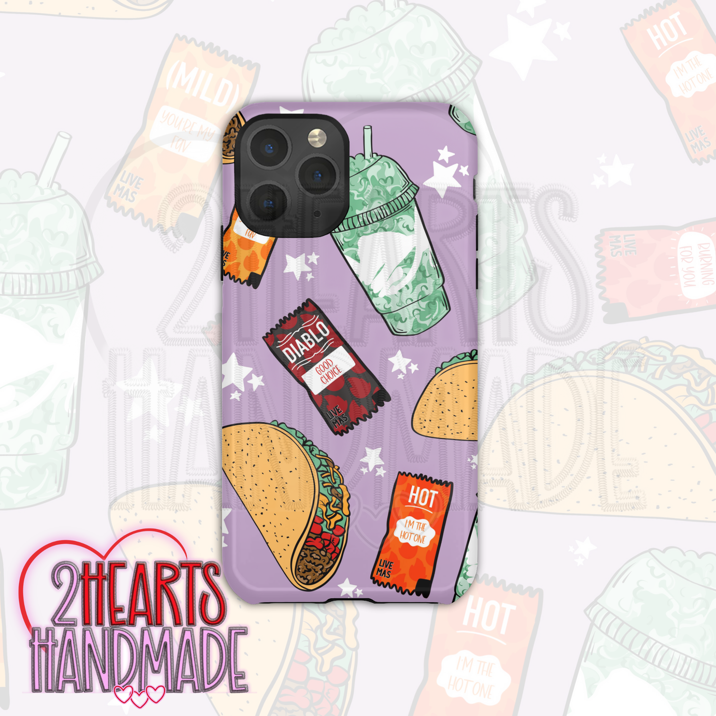 Emotional Support Drinks & Food Phone Cases