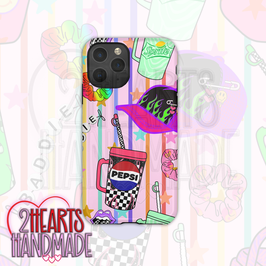 Emotional Support Drinks & Food Phone Cases