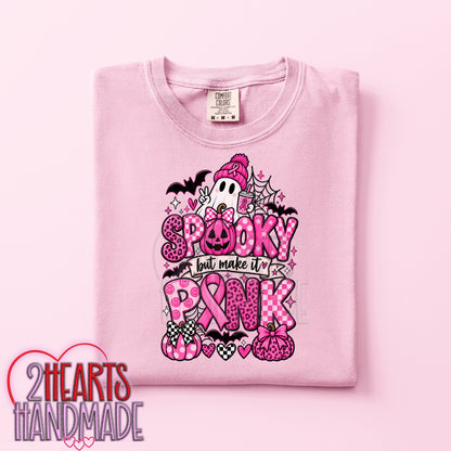 Spooky, But Make It Pink (Breast Cancer Awareness)
