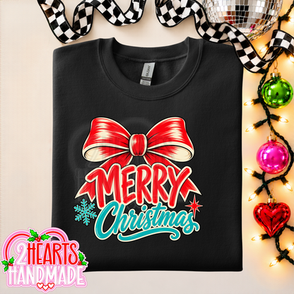 Merry Christmas Big Red Bow
