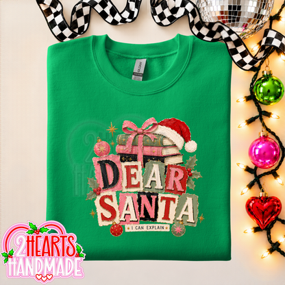 Dear Santa, I Can Explain