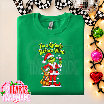 I'm a Grinch Before Wine