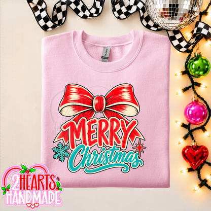 Merry Christmas Big Red Bow