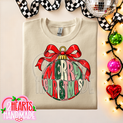 Merry Christmas Ornament