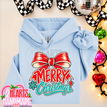 Merry Christmas Big Red Bow