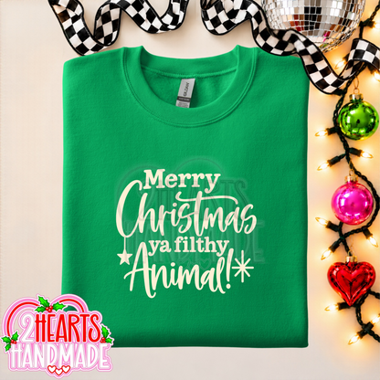 Merry Christmas Ya Filthy Animal