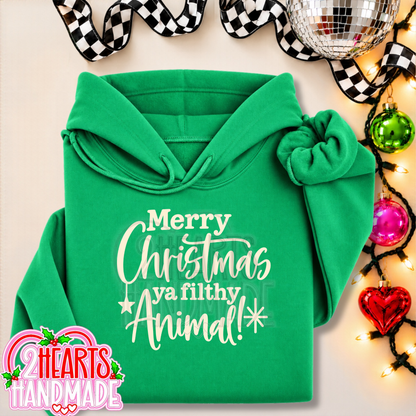 Merry Christmas Ya Filthy Animal