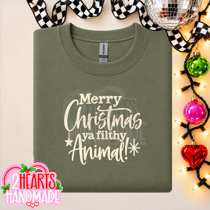 Merry Christmas Ya Filthy Animal