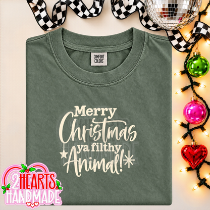 Merry Christmas Ya Filthy Animal