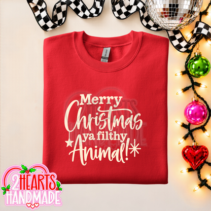 Merry Christmas Ya Filthy Animal
