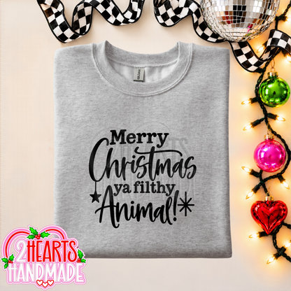 Merry Christmas Ya Filthy Animal