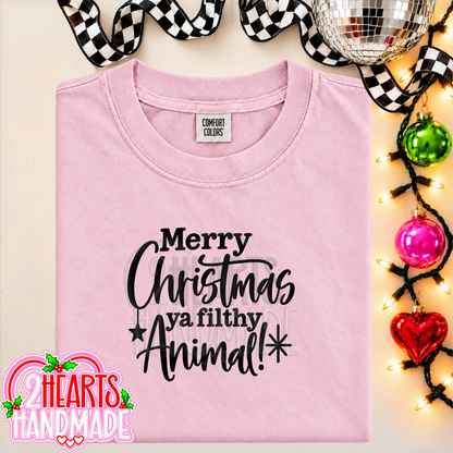 Merry Christmas Ya Filthy Animal