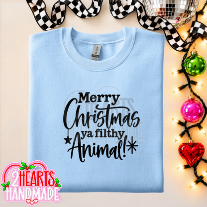 Merry Christmas Ya Filthy Animal