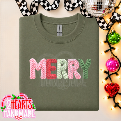 Merry (Faux Knit)