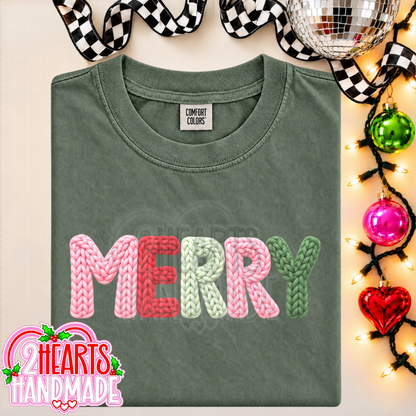 Merry (Faux Knit)