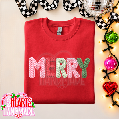 Merry (Faux Knit)