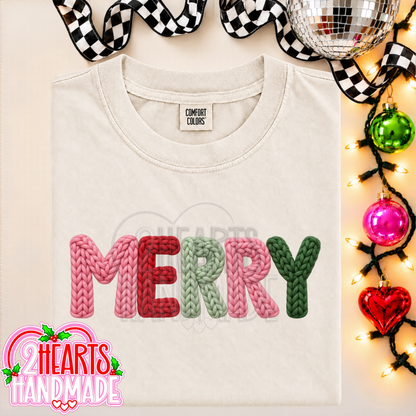 Merry (Faux Knit)