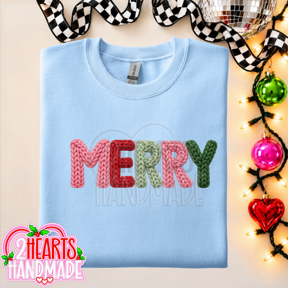 Merry (Faux Knit)