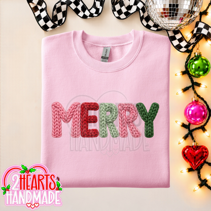 Merry (Faux Knit)